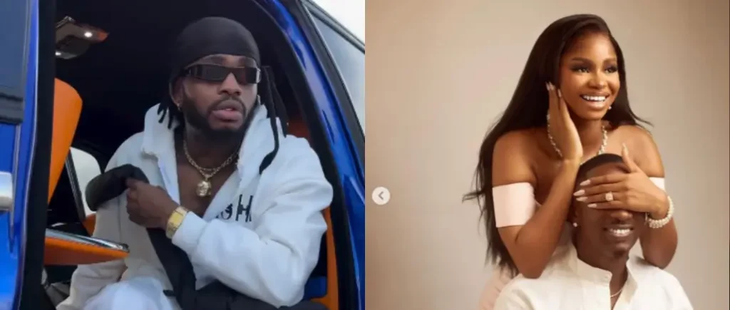 Diamond Platnumz Touches Down In Lagos For Priscilla And Juma Jux’s Wedding