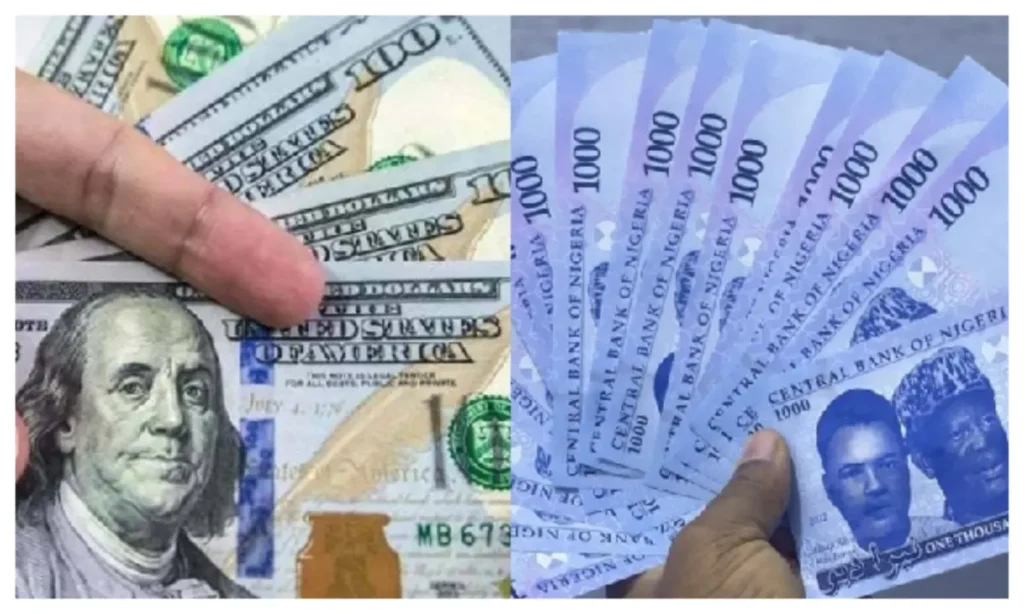 Naira records highest gain against dollar on official market