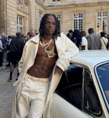 Rema Named Best Dressed at Paris Fashion Week