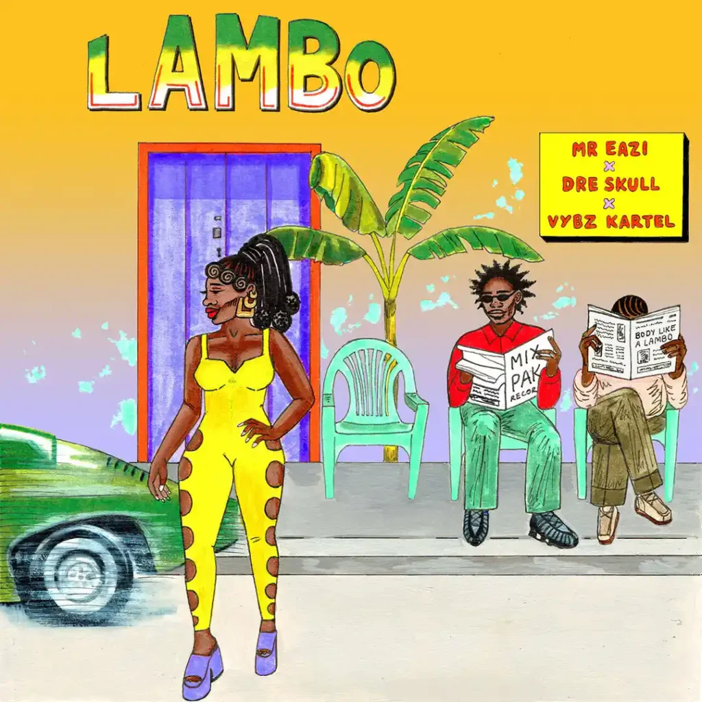 Mr Eazi –  Lambo Ft. Dre Skull & Vybz Kartel